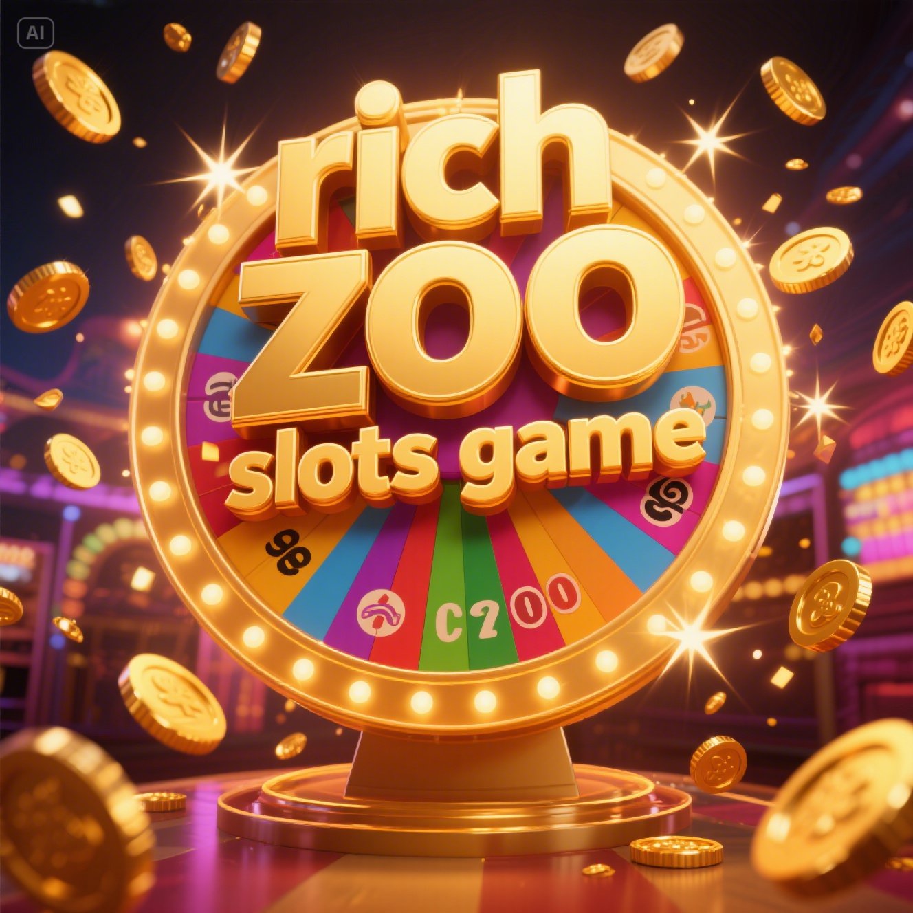 rich zoo slots game